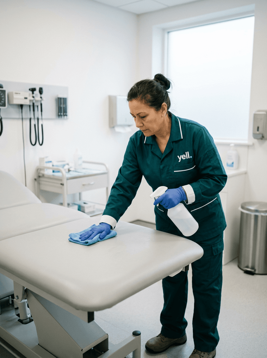 Hygienische Praxisreinigung mit Desinfektion in Rothenburg ob der Tauber