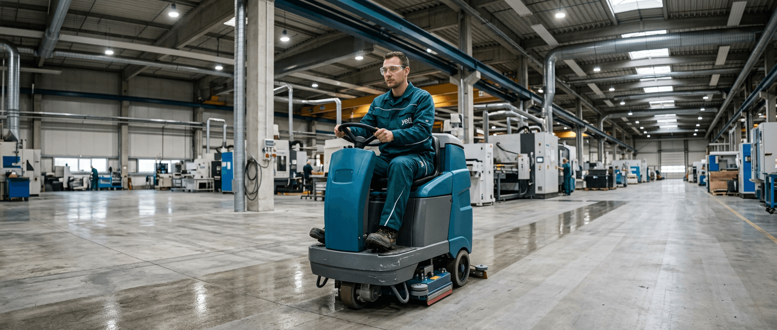 Hochdruckreinigung an einer Industriehalle in Fürth