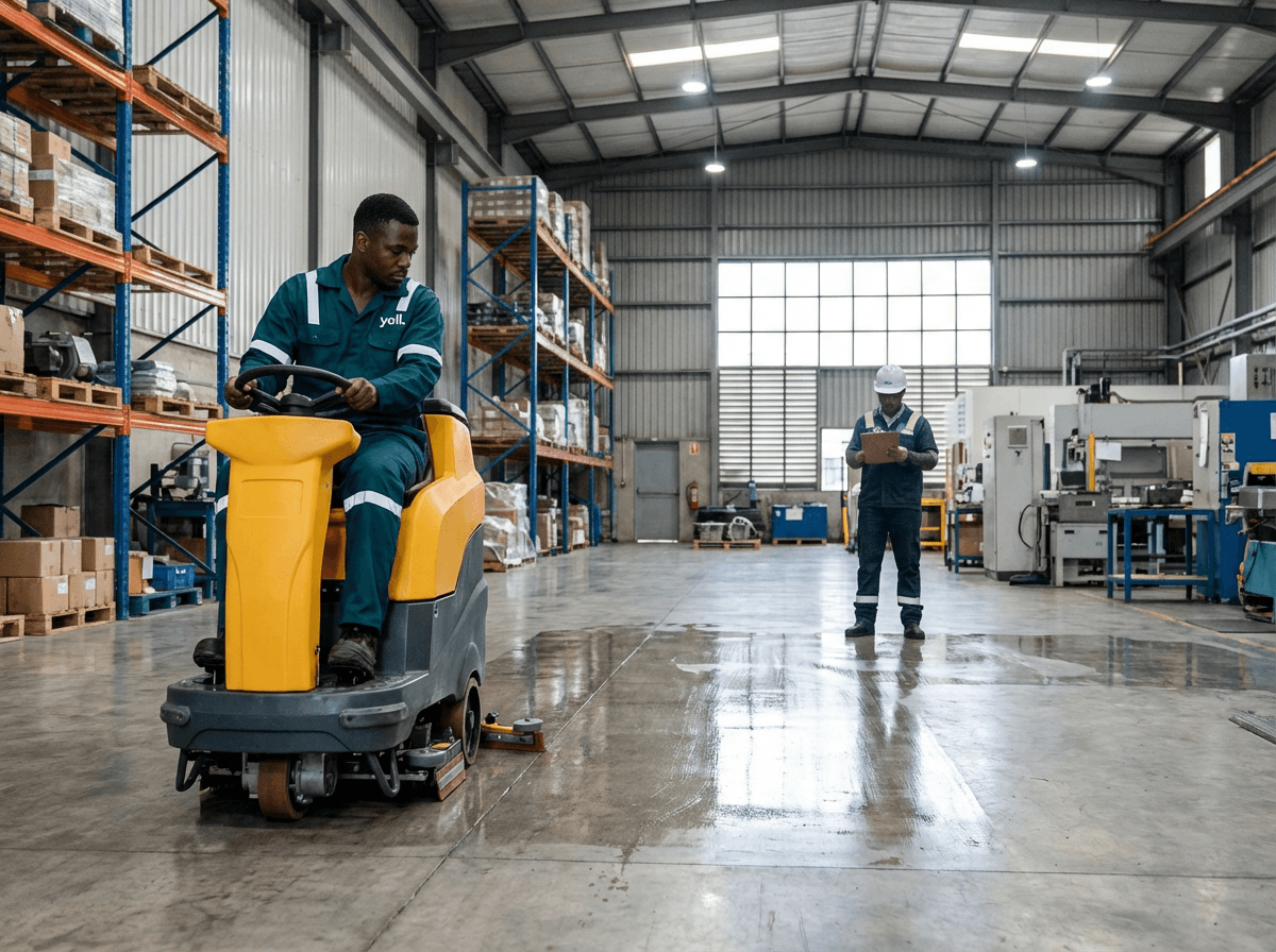 Qualitätskontrolle bei der Industriereinigung in Neustadt an der Aisch