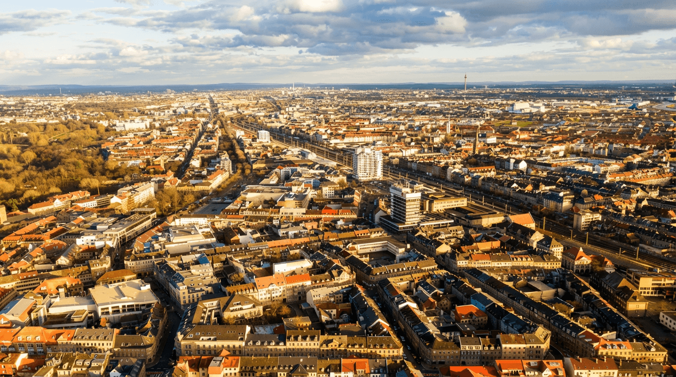 Fürther Altstadt mit historischen Gebäuden