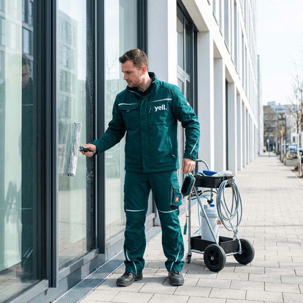 Osmose-Reinwasserequipment für die Fensterreinigung in Fürth
