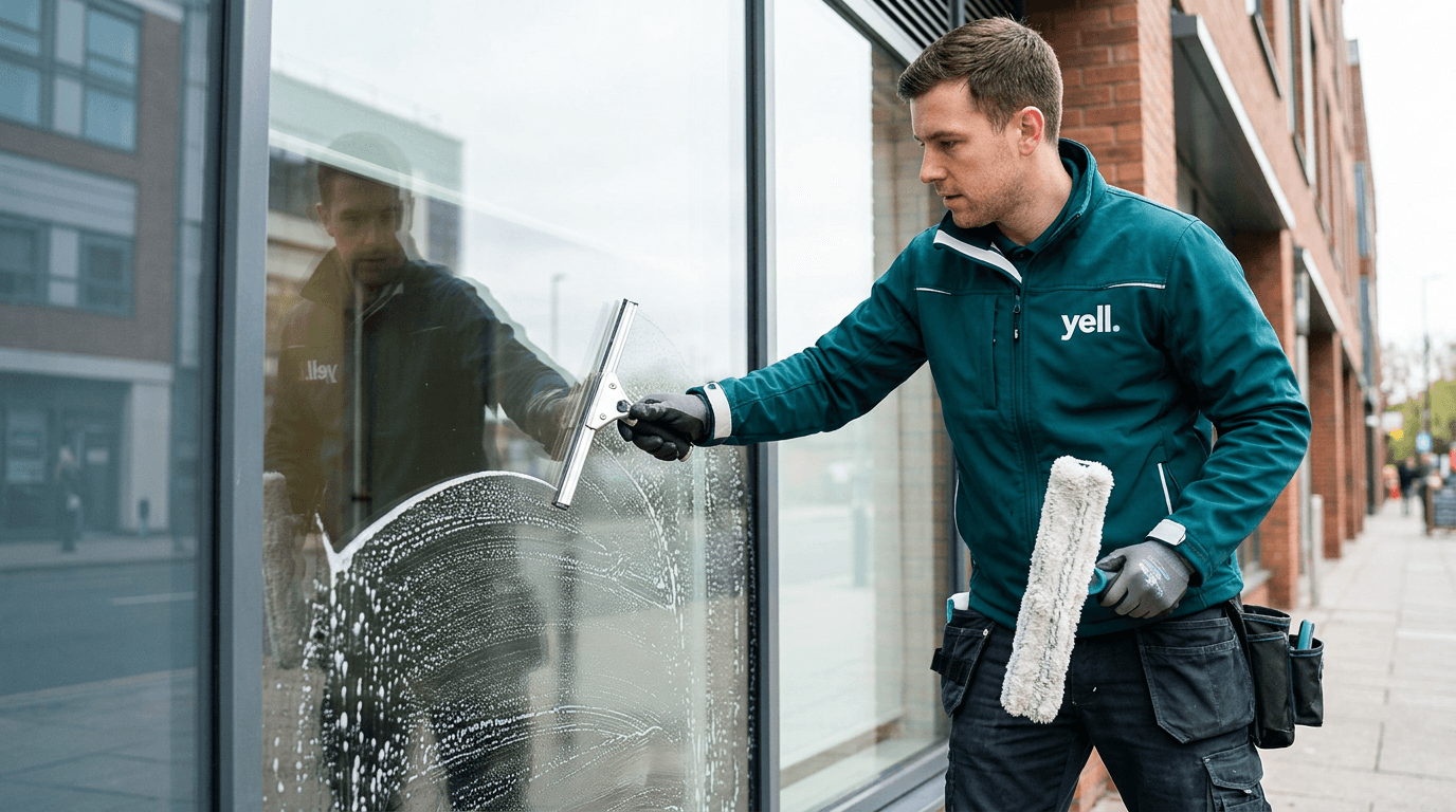 Das yell. services Team bei der Einsatzbesprechung vor Ort