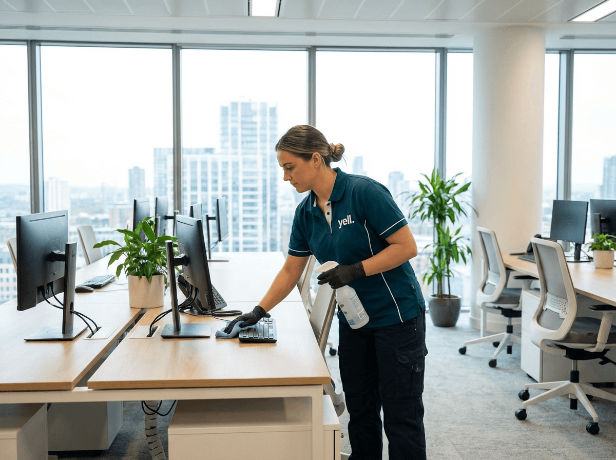 Professionelle Büroreinigung in Rothenburg ob der Tauber