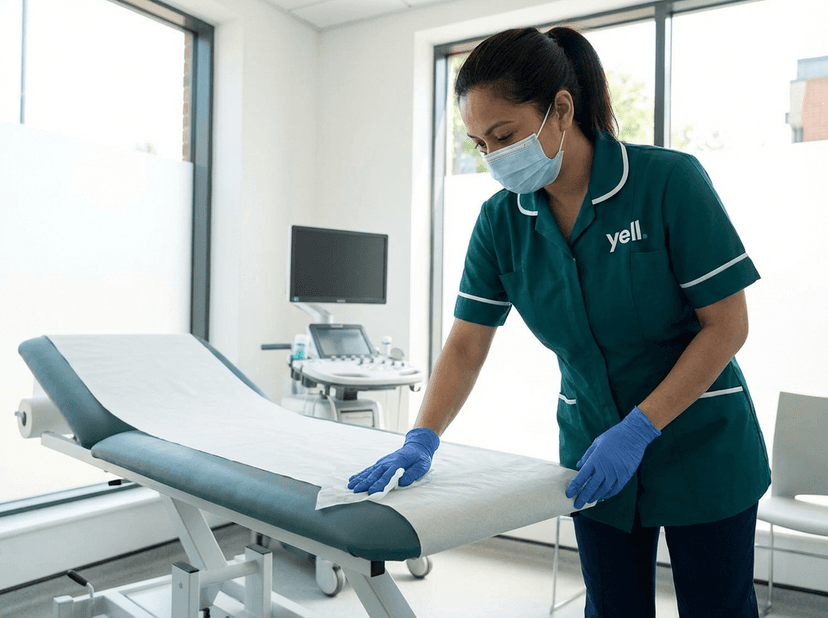 Hygienische Praxisreinigung mit Desinfektion in Rothenburg ob der Tauber