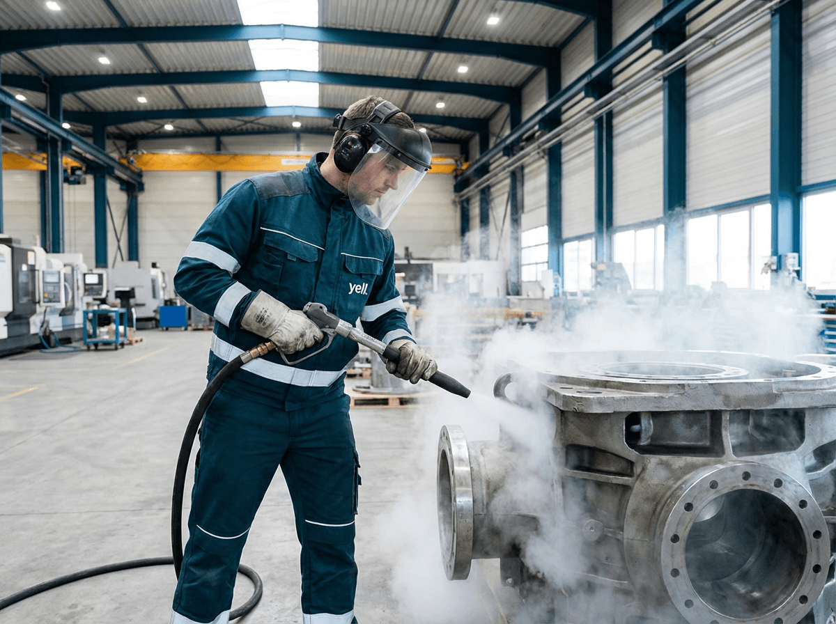 Industriereinigung Ansbach – Hallenreinigung bei Fertigungsbetrieben