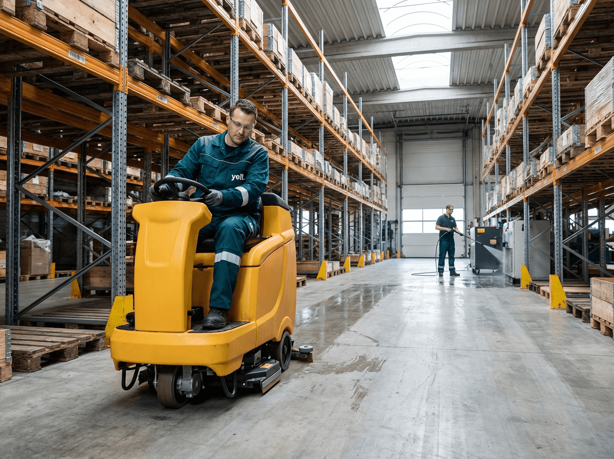 Industriereinigung in Weißenburg – saubere Produktionshallen