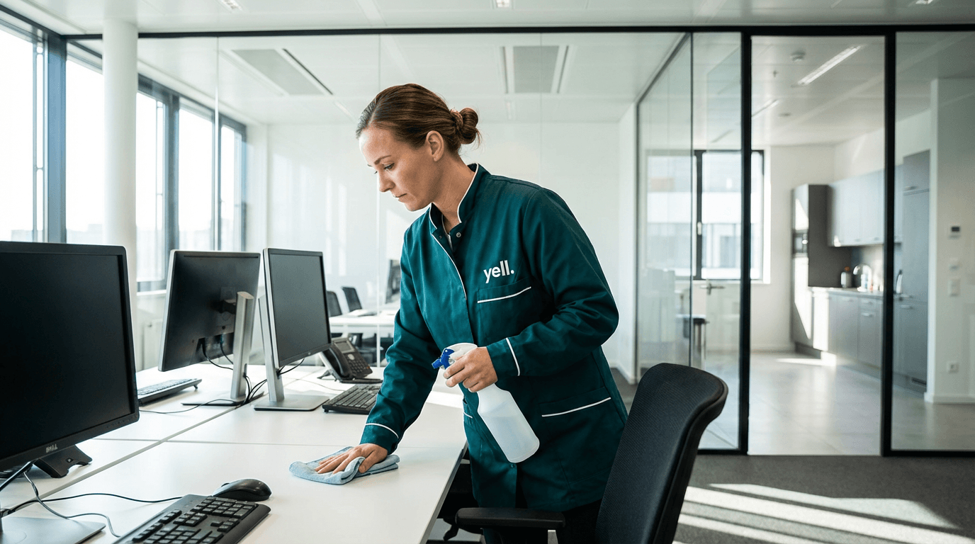 Reinigung eines Einzelhandelsgeschäfts in Amberg