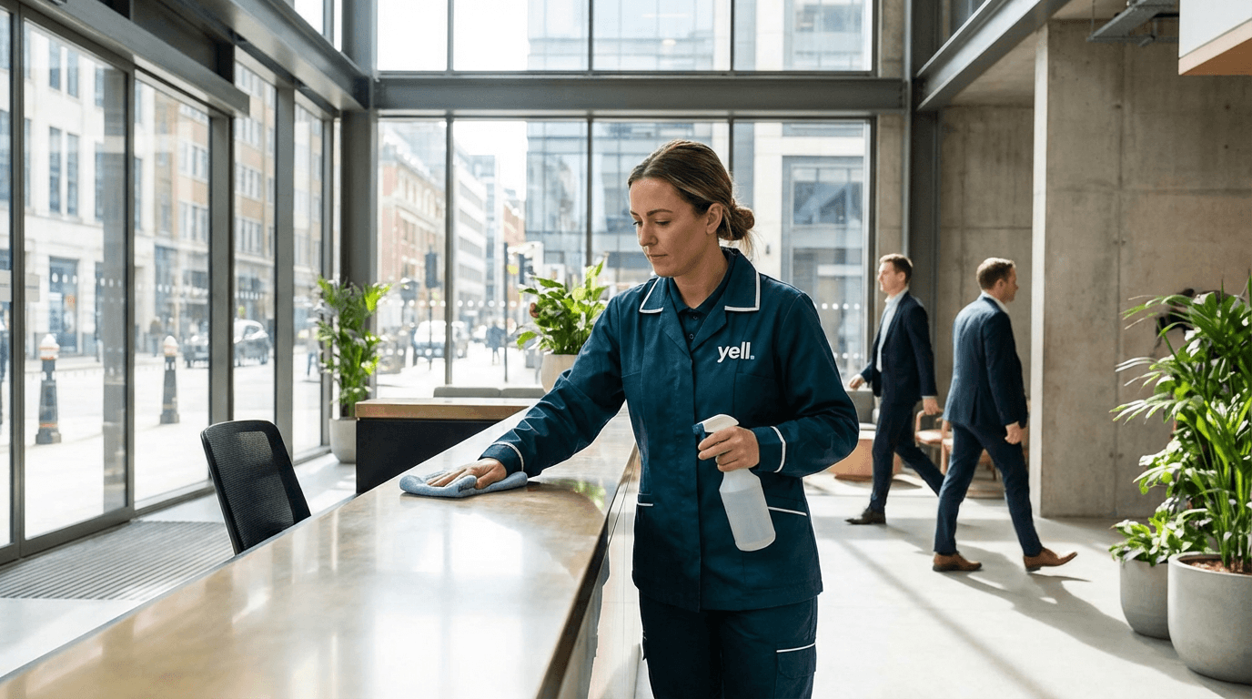 Reinigung von Sozialräumen in einem Amberger Industriebetrieb